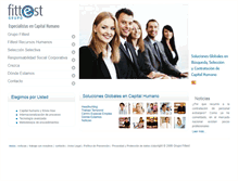 Tablet Screenshot of grupofittest.com